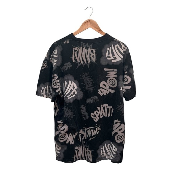 pop Other - Looney Tunes Batman Graphic Black T-Shirt with White Print Men’s SZ XL